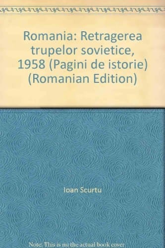 România retragerea trupelor sovietice, 1958