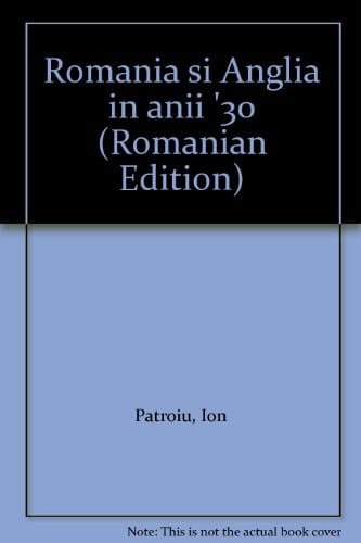 România și Anglia în anii '30