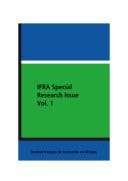 IFRA Special Research Issue Vol. 1