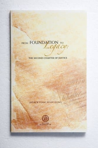 From Foundation to Legacy The Second Charter of Justice