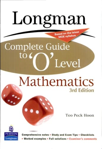 Lman Complete Guide O Level Maths 3e