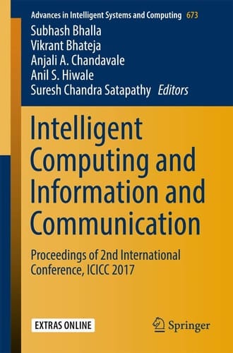 Intelligent Computing and Information and Communication Proceedings of 2nd International Conference, ICICC 2017