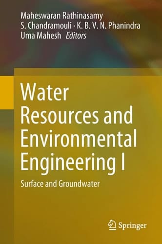 Water Resources and Environmental Engineering I Surface and Groundwater