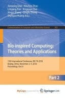 Bio-inspired Computing Theories and Applications : 13th International Conference, BIC-TA 2018, Beijing, China, November 2-4, 2018, Proceedings. Part II