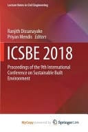 ICSBE 2018 Proceedings of the 9th International Conference on Sustainable Built Environment