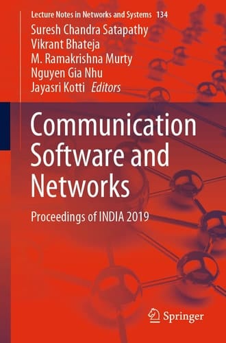Communication Software and Networks Proceedings of INDIA 2019