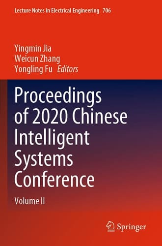 Proceedings of 2020 Chinese Intelligent Systems Conference Volume II