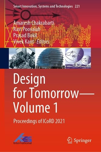 Design for Tomorrow—Volume 1 Proceedings of ICoRD 2021