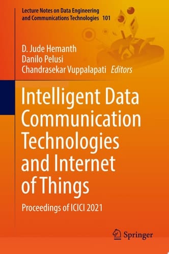 Intelligent Data Communication Technologies and Internet of Things