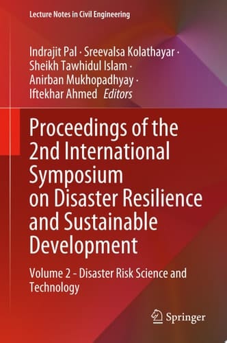Proceedings of the 2nd International Symposium on Disaster Resilience and Sustainable Development Volume 2 - Disaster Risk Science and Technology