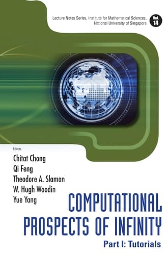 Computational Prospects of Infinity: Presented talks