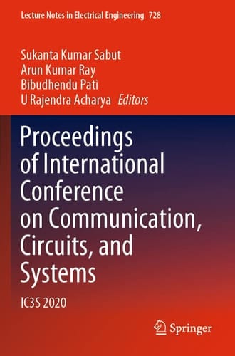 Proceedings of International Conference on Communication, Circuits, and Systems IC3S 2020