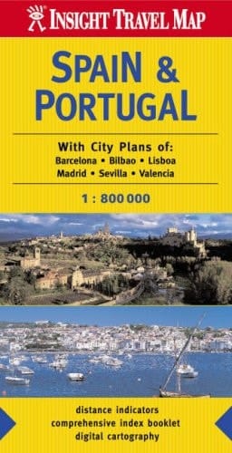 Insight Travel Map: Spain and Portugal