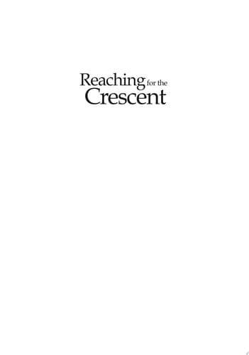 Reaching for the Crescent Aspirations of Singapore Islamic Studies Graduates and the Challenges