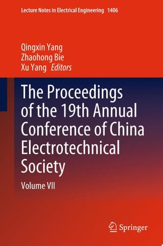 The Proceedings of the 19th Annual Conference of China Electrotechnical Society