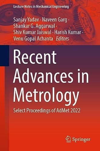 Recent Advances in Metrology Select Proceedings of AdMet 2022