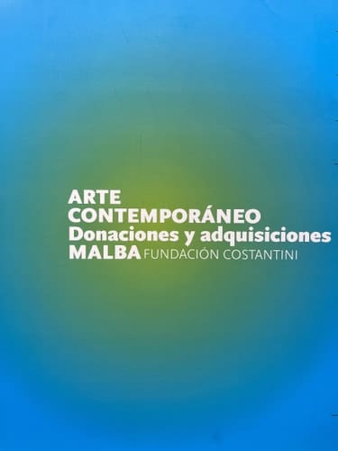 Arte contemporáneo donaciones y adquisiciones MALBA, Fundación Constantini