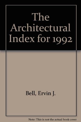 The Architectural Index for 1992