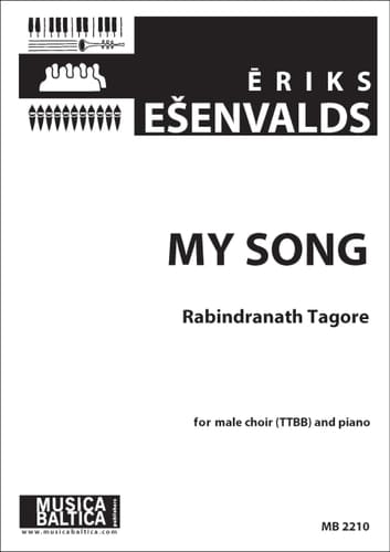 My Song for Ttbb Choir and Piano Choral Octavo