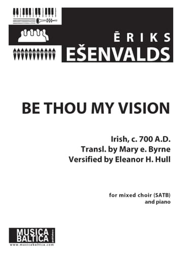 Be Thou My Vision For Satb Choir and Piano, Choral Octavo