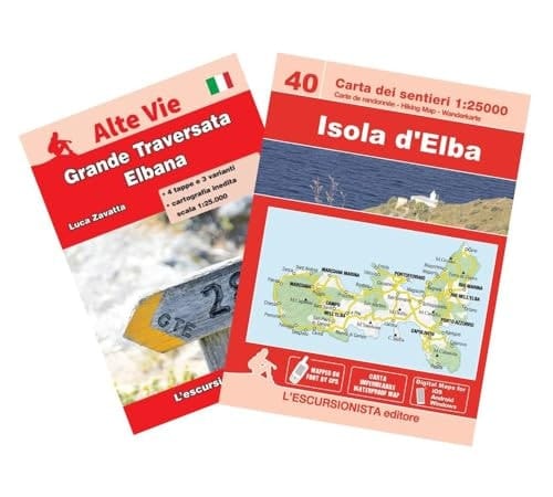 Isola D'elba. Grande Traversata Elbana. Guida Trekking Week-end. Con Carta Escursionistica 1:25000