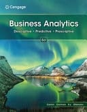 Business Analytics, Cengage International Edition