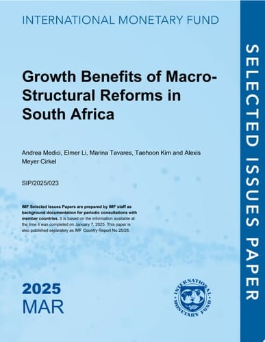Growth Benefits of Macro-Structural Reforms in South Africa