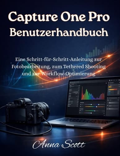 Capture One Pro Benutzerhandbuch: Eine Schritt-für-Schritt-Anleitung zur Fotobearbeitung, zum Tethered Shooting und zur Workflow-Optimierung (German Edition)