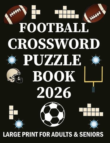 Stadium Squares 2026 Challenging Football Crossword Puzzle Book: 50 Exciting Crossword Puzzles Inspired by the Beautiful Game
