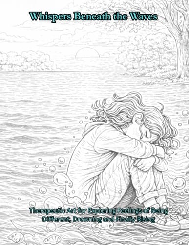 Whispers Beneath the Waves: Therapeutic Art for Exploring Feelings of Being Different, Drowning and Finally Rising