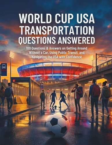 World Cup USA Transportation – Questions Answered: 100 Questions & Answers on Getting Around Without a Car, Using Public Transit, and Navigating the ... (World Cup 2026 – Questions Answered)