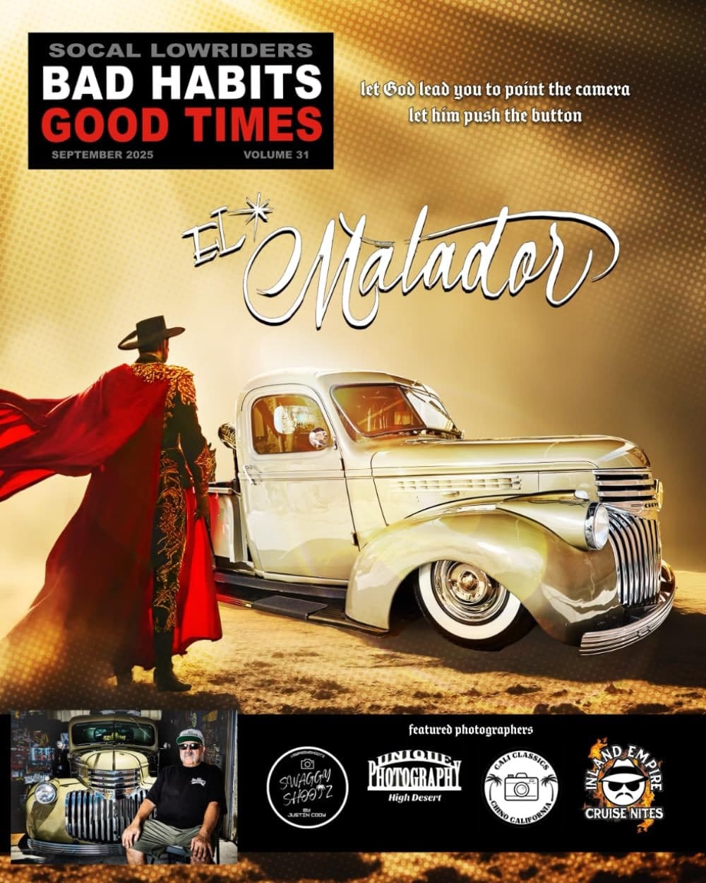 SOCAL LOWRIDER BAD HABITS GOOD TIMES Vol.31: by Joseph Chavez SEPTEMBER 2025