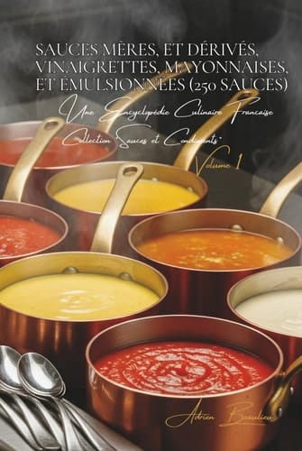 Sauces Mères, et Dérivés - Vinaigrettes, Mayonnaises, et Émulsionnées - 250 sauces: Une Encyclopédie Culinaire Française - Collection "Sauces et Condiments" - Volume 1