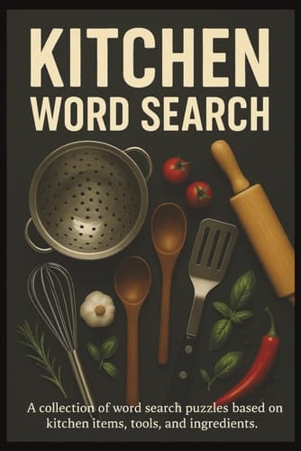 Kitchen Word Search: Cooking Word Search