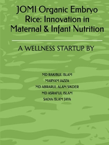 JOMI Organic Embryo Rice: Innovation in Maternal & Infant Nutrition