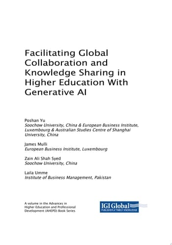Facilitating Global Collaboration and Knowledge Sharing in Higher Education With Generative AI