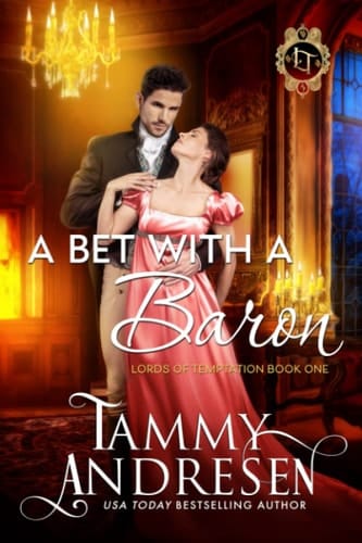 A Bet with a Baron: Regency Romance (Lords of Temptation)