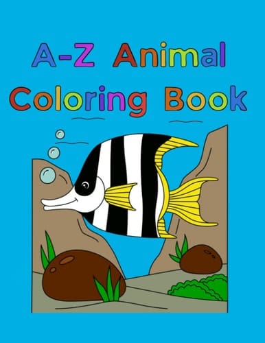 A-Z Alphabet Animal Coloring Book