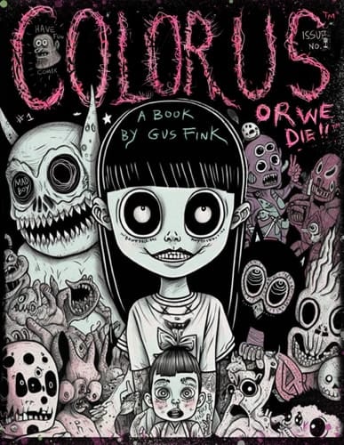Color Us Or We Die An Adult Coloring Book by Gus Fink