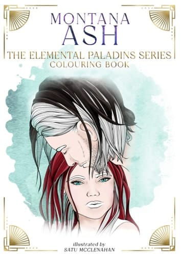 The Elemental Paladins Colouring Book