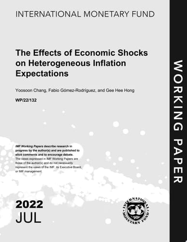 The Effects of Economic Shocks on Heterogeneous Inflation Expectations