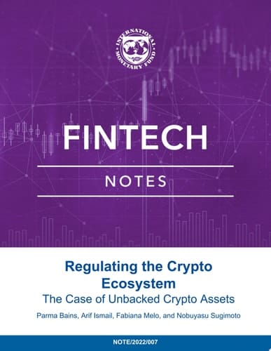 Regulating the Crypto Ecosystem The Case of Unbacked Crypto Assets