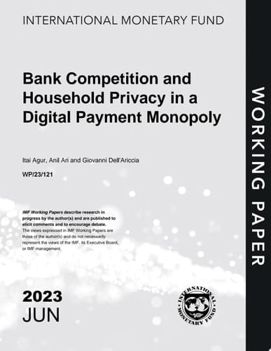 Bank Competition and Household Privacy in a Digital Payment Monopoly