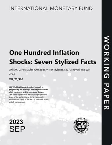 One Hundred Inflation Shocks: Seven Stylized Facts