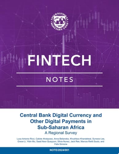 Central Bank Digital Currency and Other Digital Payments in Sub-Saharan Africa A Regional Survey