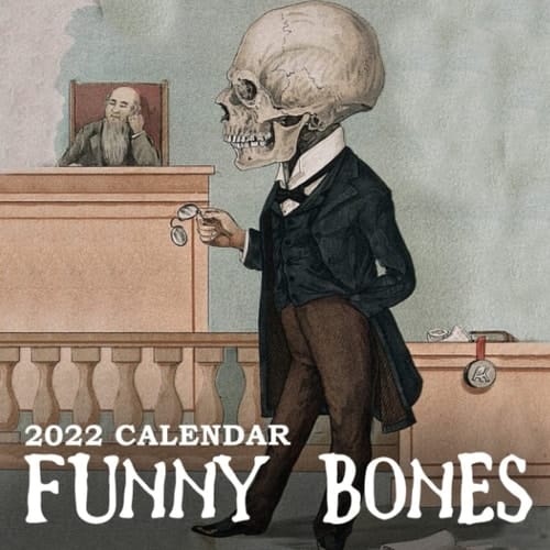 Funny Bones Calendar 2022: Funny Bones Calendar January 2022 - December 2022 Calendar, 12 Months | BONUS 4 Months 2023 Kalender Calendario Calendrier