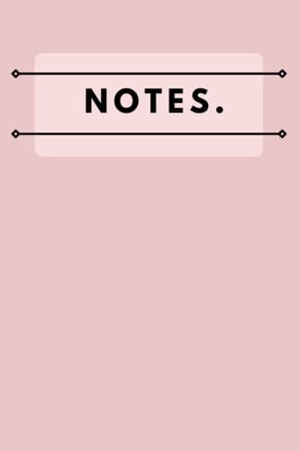 Notebook: A5 lined Notebook Journal - 120 lined pages - Pink - Medium (6 x 9 inches) - Designed in the UK - Perfect for work, school, study, revision