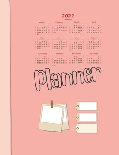 Pink Planner 120 Pages - Pink Planner 2022 - Pink Daily Planner 2022: 2022 Pink Planner - Pink 2022 Planner - Planner 2022 Pink - Pink Planner - ... Planner Pink - Pink Planner 2022 for Women