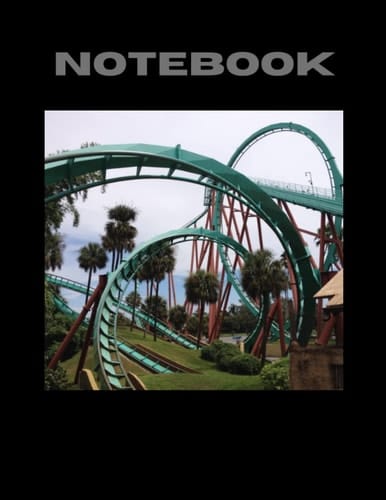 Notebook: Roller Coaster Notebook