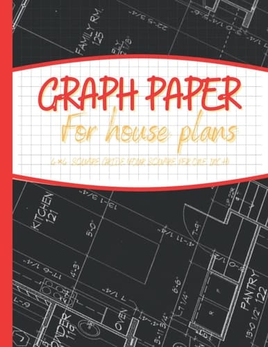 Graph paper notebook house plans :: Composition Notebook Graph Paper for Architects, Designers and Engineers (4x4, 8.5"x11")100 pages